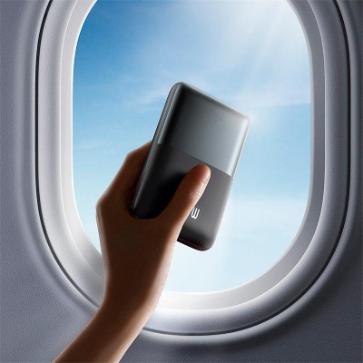 УМБ BASEUS Bipow Pro Digital Display Fast Charge Power Bank 20000mAh |2USB/1Type-C, 20W/3A, PD/QC| (PPBD040301)