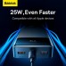 УМБ BASEUS Bipow Digital Display Fast charge Power bank 20000mAh |2USB/1Type-C, 25W/3A, PD/QC| (PPBD020301)