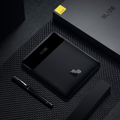 УМБ BASEUS Blade Power Digital Display Fast Charging Power bank 20000mAh |2USB/2Type-C, 100W/3A, PD/QC| (PPDGL-01)