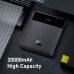 УМБ BASEUS Blade Power Digital Display Fast Charging Power bank 20000mAh |2USB/2Type-C, 100W/3A, PD/QC| (PPDGL-01)