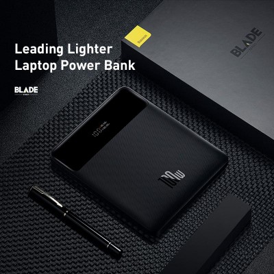 УМБ BASEUS Blade Power Digital Display Fast Charging Power bank 20000mAh |2USB/2Type-C, 100W/3A, PD/QC| (PPDGL-01)