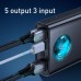 УМБ BASEUS Amblight Digital Display Fast Charge Power Bank 30000mAh |4USB/Type-C/Lightning, 65W/5A, PD/QC| (PPLG000101)