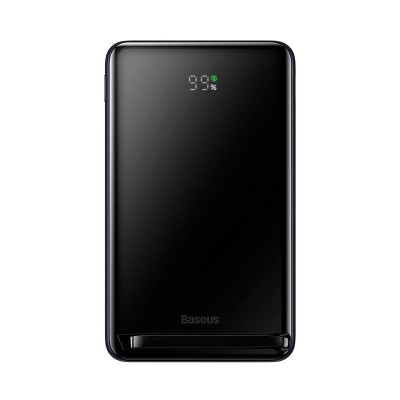 УМБ BASEUS Magnetic Bracket Wireless Fast Charge Power Bank 10000mAh |Type-C, 20W/3A, PD/QC| (PPCX08