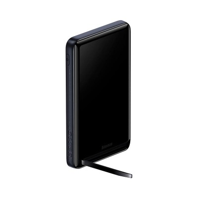 УМБ BASEUS Magnetic Bracket Wireless Fast Charge Power Bank 10000mAh |Type-C, 20W/3A, PD/QC| (PPCX08