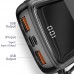 УМБ BASEUS Q Pow Digital Display 10000mah (With Type-C) |3A, 15W, 2USB/1Lightning/1Type-C| (PPQD-A09