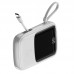 УМБ BASEUS Q Pow Digital Display 10000mah (With Type-C) |3A, 15W, 2USB/1Lightning/1Type-C| (PPQD-A09