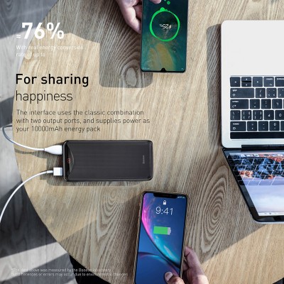 УМБ BASEUS Gentleman Digital Display Power bank 10000mAh |2USB, 2.1A|