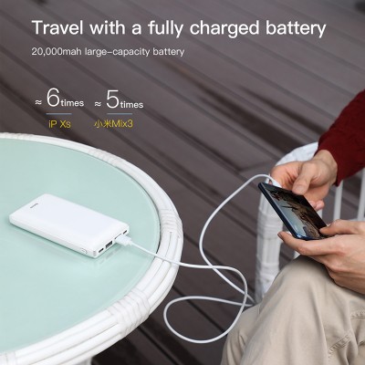 УМБ BASEUS Mini JA Fast charge power bank 20000mAh |3A, 15W, 2USB/1Type-C|