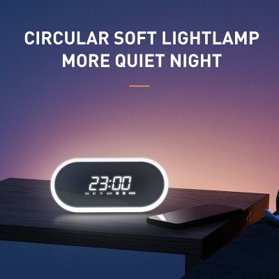 Акустика BASEUS Encok Wireless Speaker 24 hours on Digital Clock E09