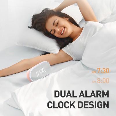 Акустика BASEUS Encok Wireless Speaker 24 hours on Digital Clock E09