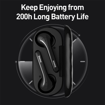 Навушники Bluetooth BASEUS Encok True Wireless Earphones W07 |ip55 waterproof|