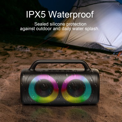 Акустика JOYROOM JR-MW02 IPX5 |BT5.0, 40W, RGB, FM/AUX/USB/TF, 6Hours|