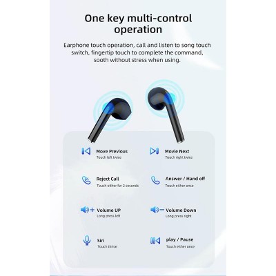 Навушники Bluetooth AWEI T28P TWS IPX6 |BT5.1, 35/500mAh, 6Hours|