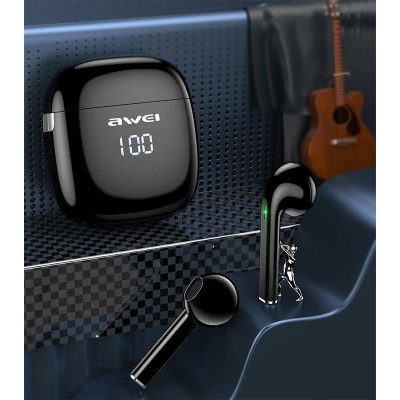 Навушники Bluetooth AWEI T28P TWS IPX6 |BT5.1, 35/500mAh, 6Hours|