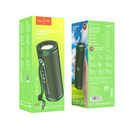 Акустика HOCO Dazzling Pulse sports BT speaker HC9 |BT5.1, TWS, AUX, FM, TF, USB, 5Hours, 5W|