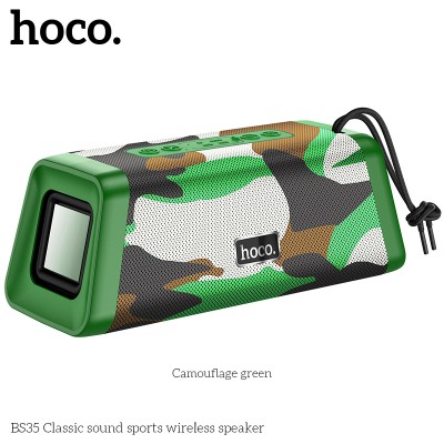 Акустика HOCO Classic sound sports BT5.0 IPX5 BS35 |AUX, TF CARD, FM, USB|