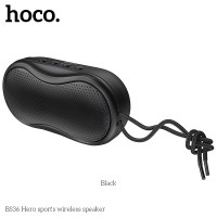 Акустика HOCO Hero sports BT5. 0 TWS BS36 |AUX, TF CARD, FM, USB|