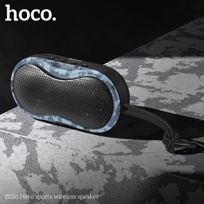 Акустика HOCO Hero sports BT5. 0 TWS BS36 |AUX, TF CARD, FM, USB|
