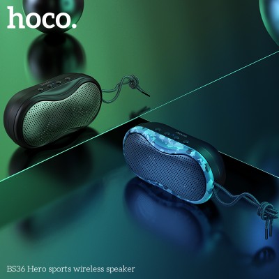 Акустика HOCO Hero sports BT5. 0 TWS BS36 |AUX, TF CARD, FM, USB|