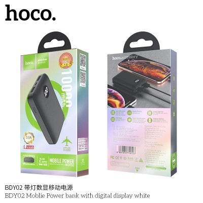 УМБ HOCO with digital display BDY02 10000mAh |2USB, 3A|