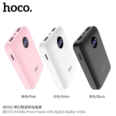 УМБ HOCO with digital display BDY02 10000mAh |2USB, 3A|