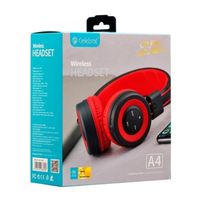 Навушники CELEBRAT Bluetooth A4