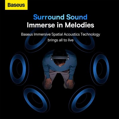 Навушники Baseus Bowie H2 Noise-Cancelling Wireless Headphone (NGTW260013)