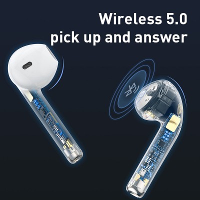 Навушники Bluetooth BASEUS Encok True Wireless Earphones W04