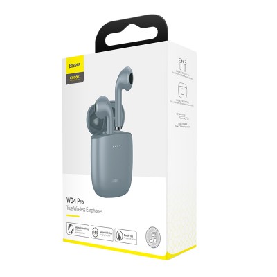 Навушники Bluetooth BASEUS Encok True Wireless Earphones W04 Pro