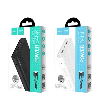 УМБ Hoco Cool freedom J33A 20000mAh |Type-C, 2USB, 2A|