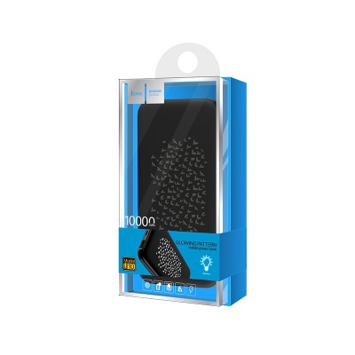 УМБ Hoco Glowing pattern J10 10000mah |2USB, 2.1A|
