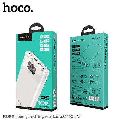 УМБ Hoco Entourage B35E 30000mAh |3USB, 2.1A|