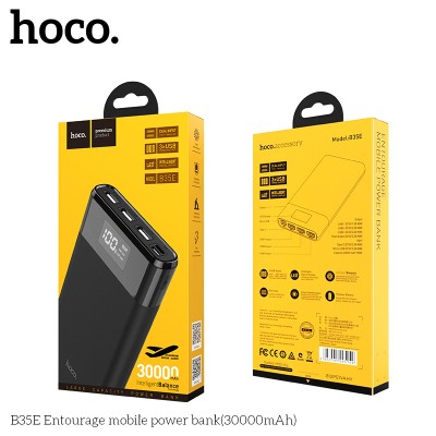 УМБ Hoco Entourage B35E 30000mAh |3USB, 2.1A|