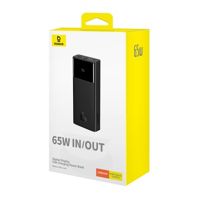 УМБ Baseus Star-Lord Digital Display Fast Charging Power Bank 20000mAh |2USB/Type-C, PD/QC, 65W/3A|