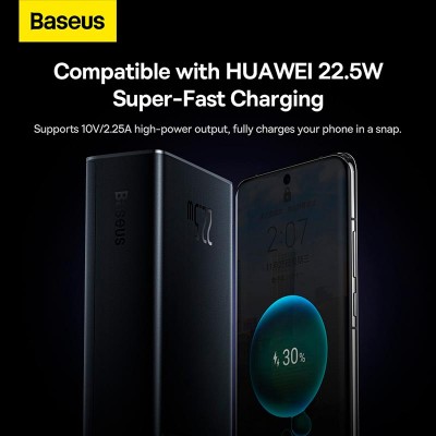 УМБ Baseus Star-Lord Digital Display Fast Charging Power Bank 30000mAh |2USB/Type-C, PD/QC, 22.5W/3A|