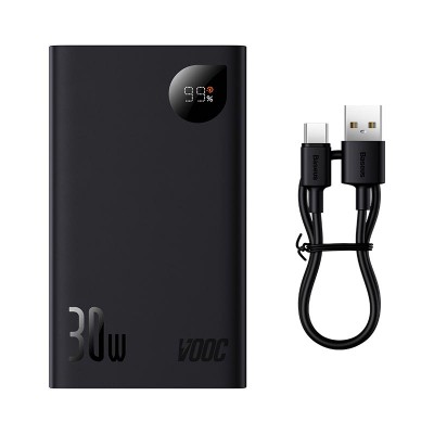 УМБ Baseus Adaman2 Digital Display Fast Charge Power Bank 20000mAh (VOOC Edition) |2USB/Type-C, PD/QC, 30W/3A|