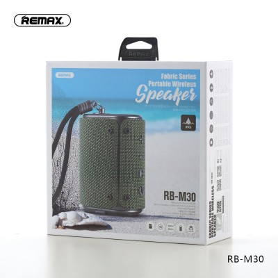 Акустика REMAX Fabric Series Portable RB-M30 |IPX6, 5W|