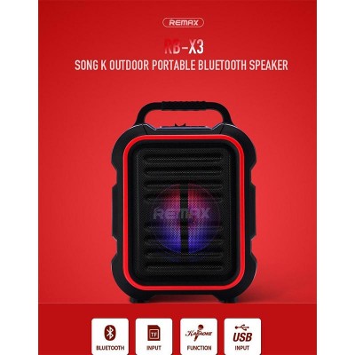 Акустика-караоке REMAX Song k outdoor portablae RB-X3 |15W, 2200mAh|