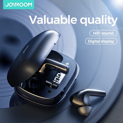 Навушники Bluetooth JOYROOM TWS Earphone With LED Display JR-TL6 |300mAh, 3h|